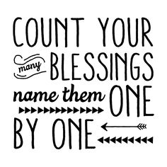 Are You Remembering to Count Your Blessings?